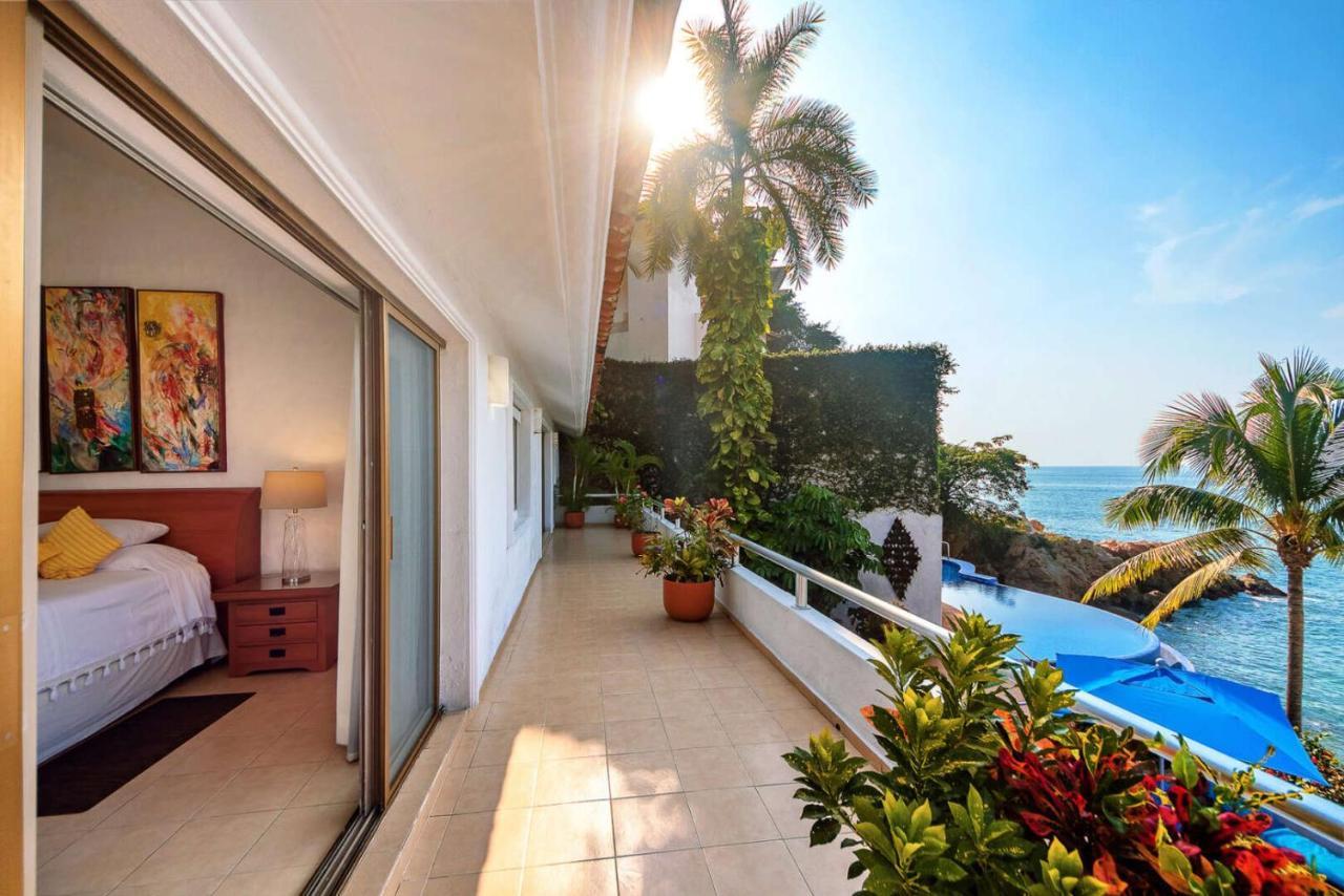 Beachfront Salinas House Пуэрто-Вальярта Экстерьер фото
