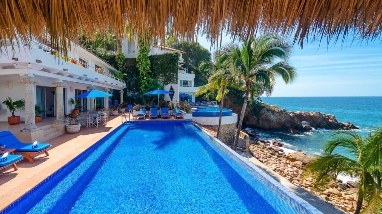 Beachfront Salinas House Пуэрто-Вальярта Экстерьер фото