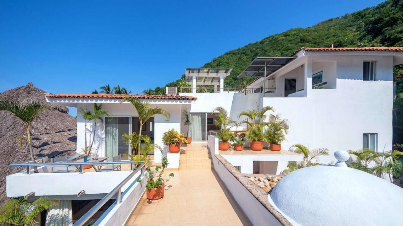 Beachfront Salinas House Пуэрто-Вальярта Экстерьер фото
