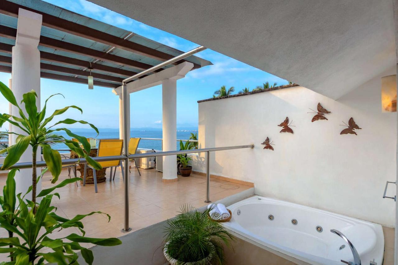 Beachfront Salinas House Пуэрто-Вальярта Экстерьер фото