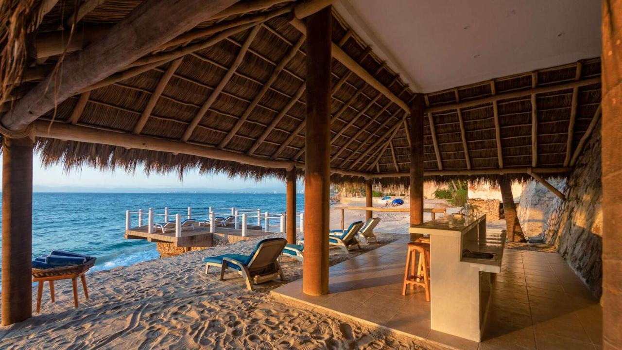 Beachfront Salinas House Пуэрто-Вальярта Экстерьер фото